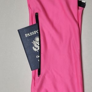 NWOT hot pink belt fanny pack